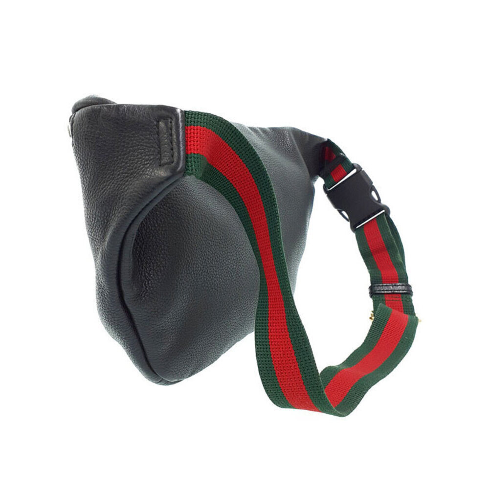 Gucci Body Crossbody Belt Bum Leather Bag